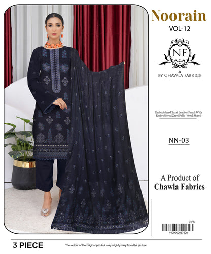 Noorain Vol-12 Orignal Peach Leather D#03