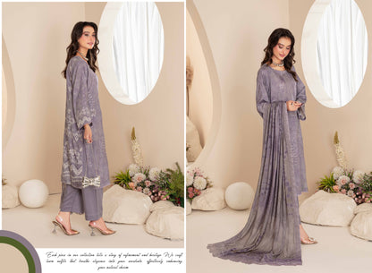 Pehli-Nazar Visocse Banna Dora Embroidered D-06