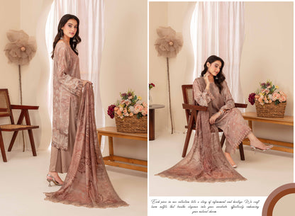 Pehli-Nazar Visocse Banna Dora Embroidered D-09