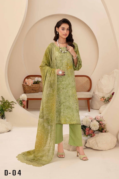 Pehli-Nazar Visocse Banna Dora Embroidered D-04