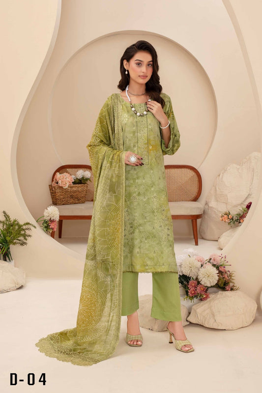 Pehli-Nazar Visocse Banna Dora Embroidered D-04