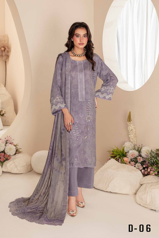 Pehli-Nazar Visocse Banna Dora Embroidered D-06