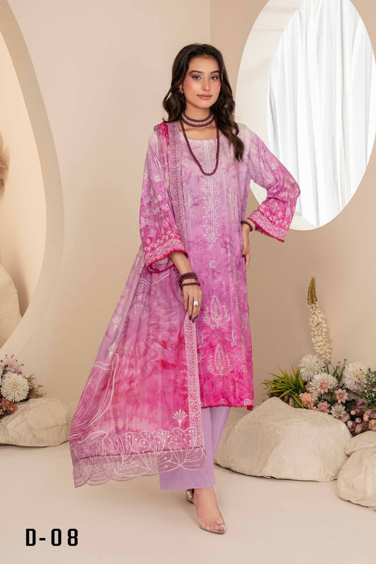 Pehli-Nazar Visocse Banna Dora Embroidered D-08