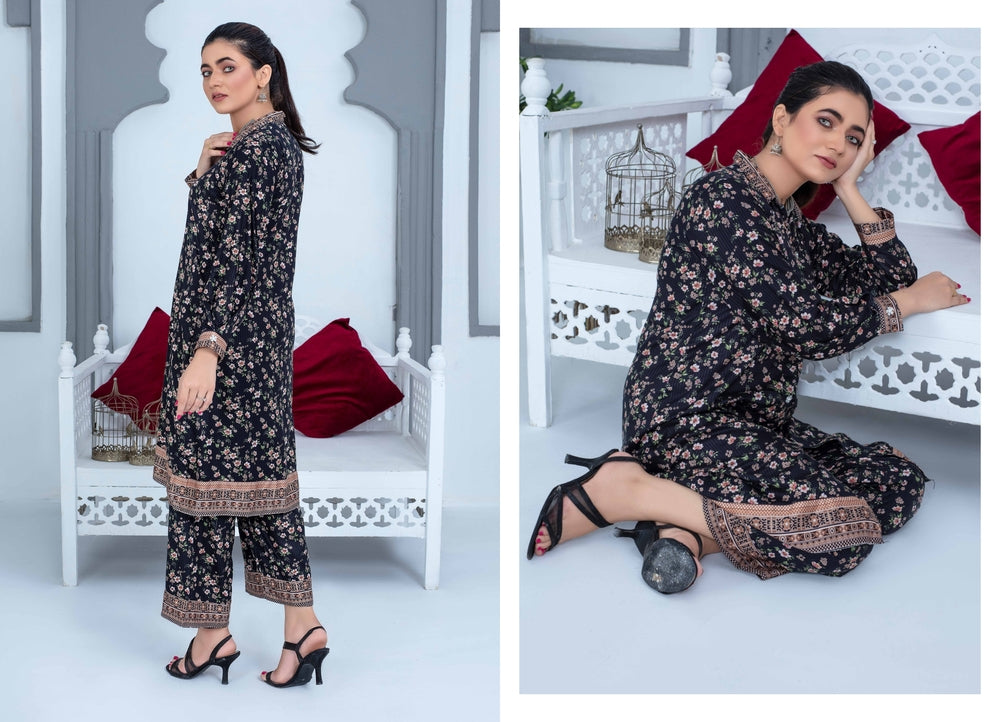 Pret Linen Printed 2pc 01 - Waheed Javaid Collections