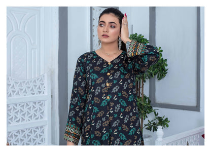 Pret Linen Printed 2pc 04 - Waheed Javaid Collections