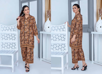 Pret Linen Printed 2pc 05 - Waheed Javaid Collections