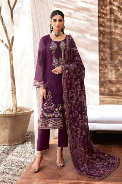 Ramsha Kashish Chiffon K-201