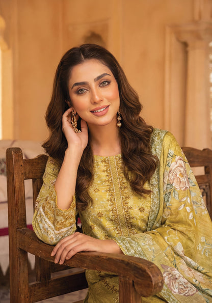 Pretty Girl RangNoor Lawn Embroidered 3 Piece 11 - Waheed Javaid Collections