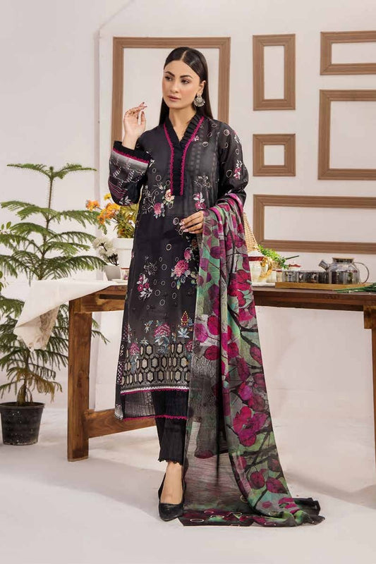 Safa Embroidered 3 Piece Lawn 02