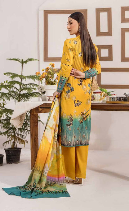 Safa Embroidered 3 Piece Lawn 03