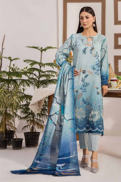 Safa Embroidered 3 Piece Lawn 04