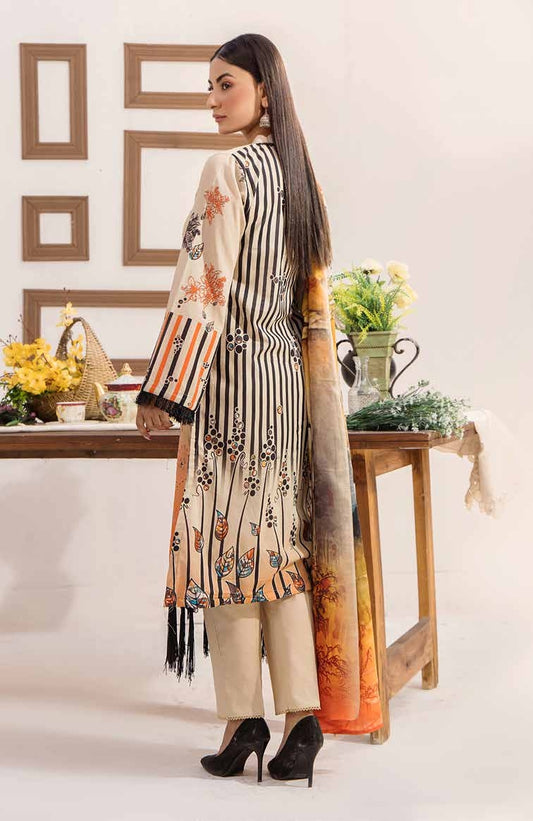 Safa Embroidered 3 Piece Lawn 05