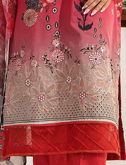 Safa Embroidered 3 Piece Lawn 06