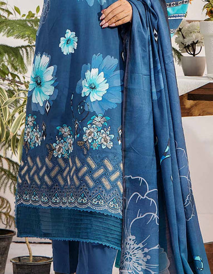 Safa Embroidered 3 Piece Lawn 08