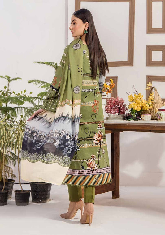 Safa Embroidered 3 Piece Lawn 09