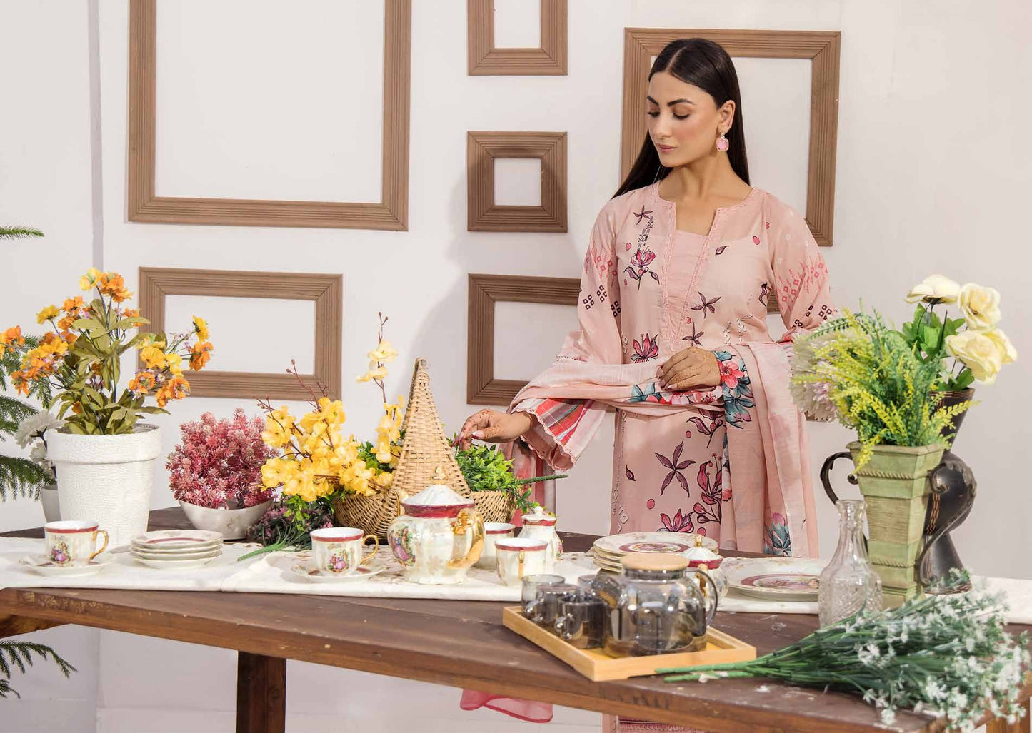 Safa Embroidered 3 Piece Lawn 10