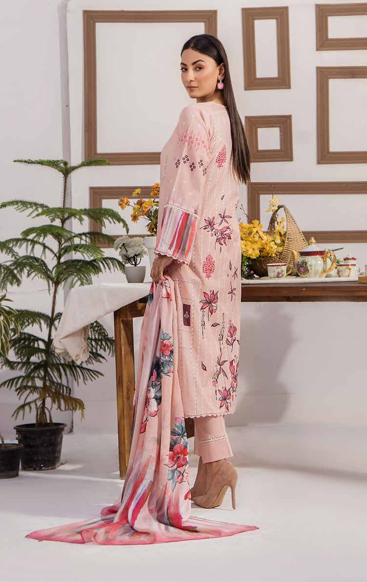 Safa Embroidered 3 Piece Lawn 10
