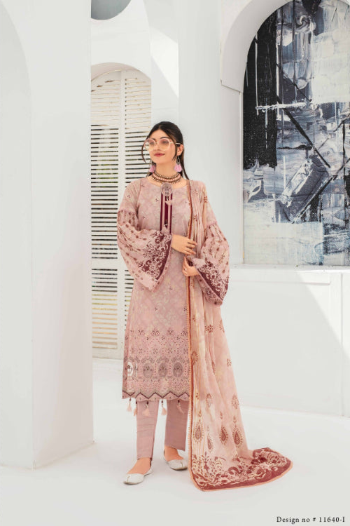 Sangat Dressline Embroidered lawn Print 07