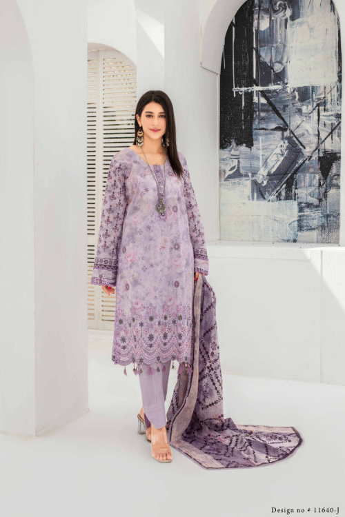 Sangat Dressline Embroidered lawn Print 08