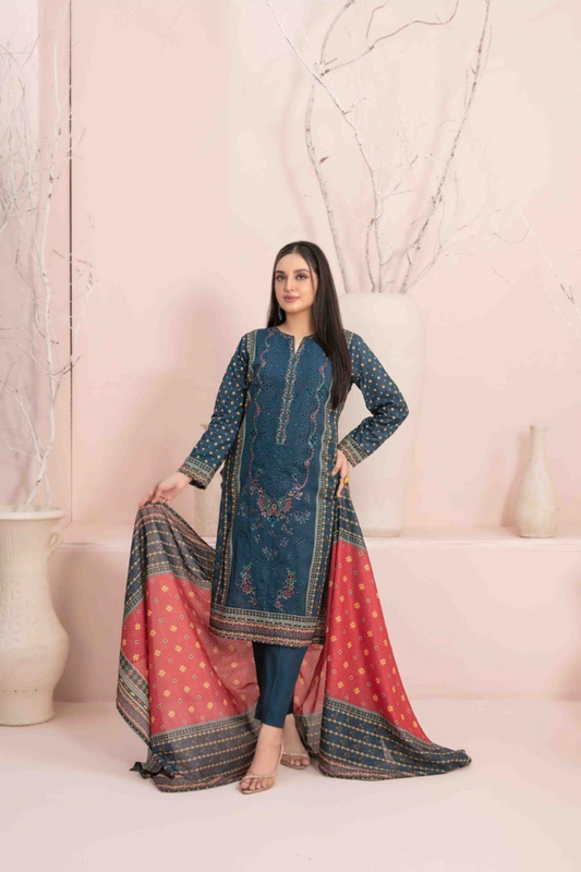 SEVIL Embroidered lawn 04