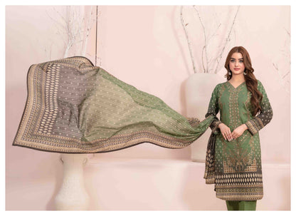 SEVIL Embroidered lawn 05 - Waheed Javaid Collections