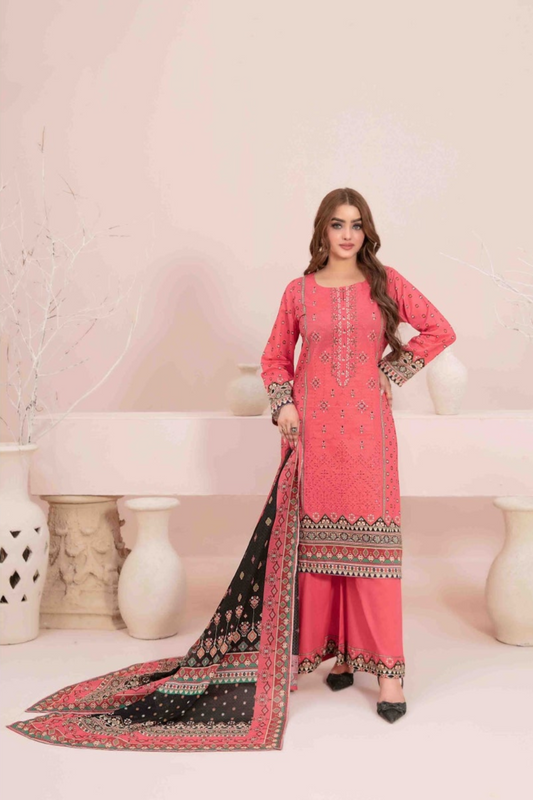 SEVIL Embroidered lawn 06