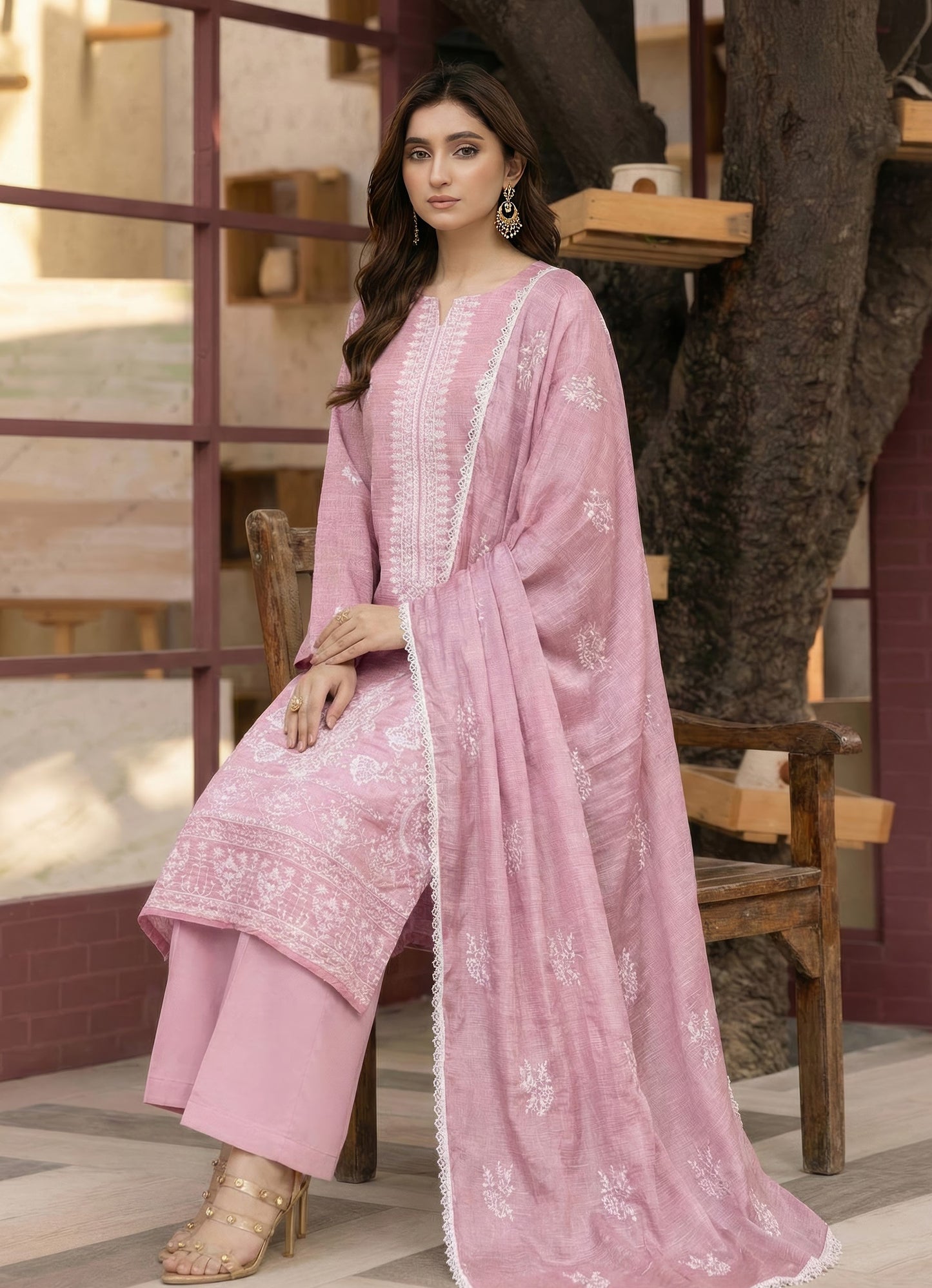 Snow White Premium Lawn 3 Piece 01