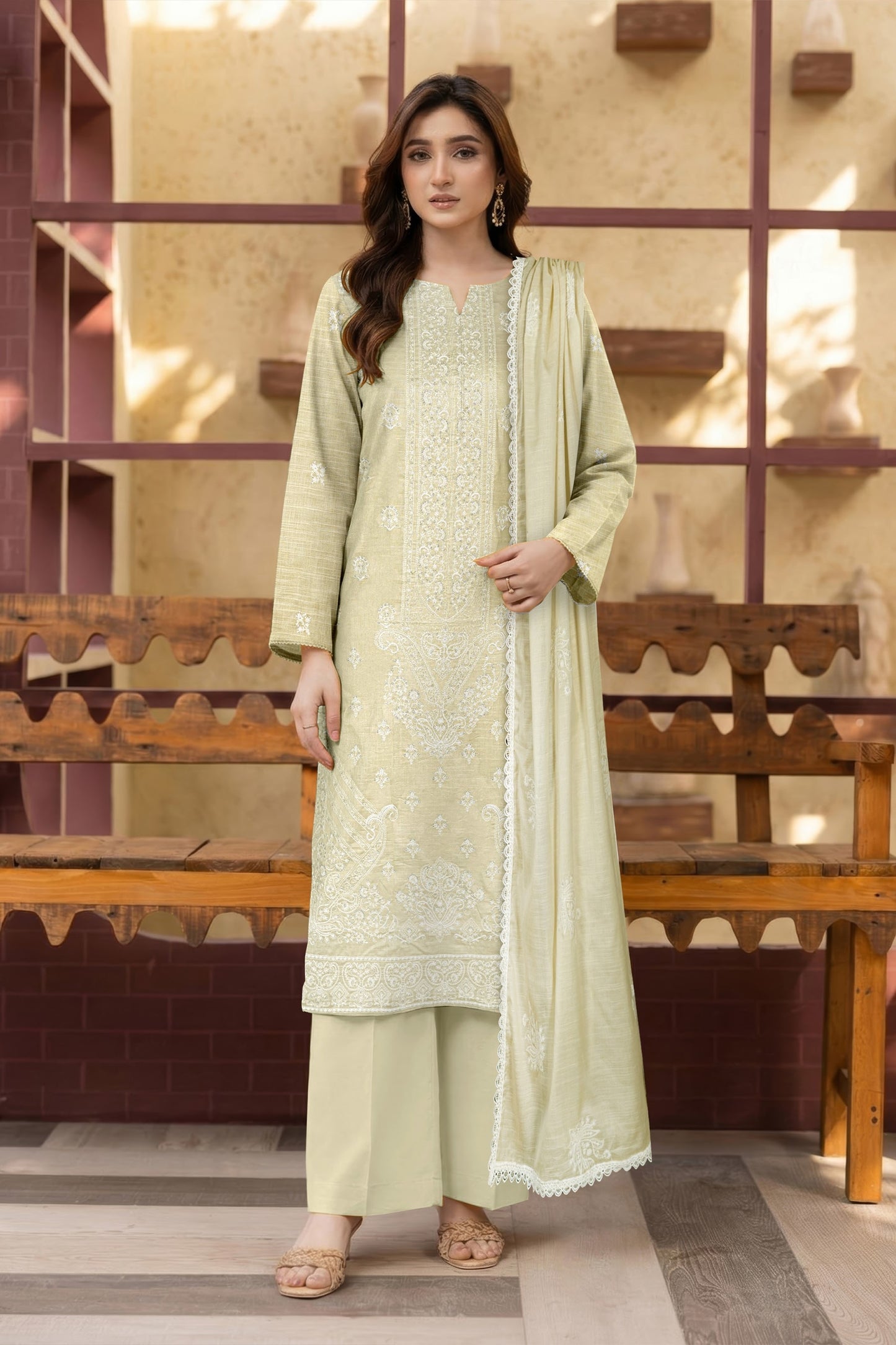 Snow White Premium Lawn 3 Piece 05