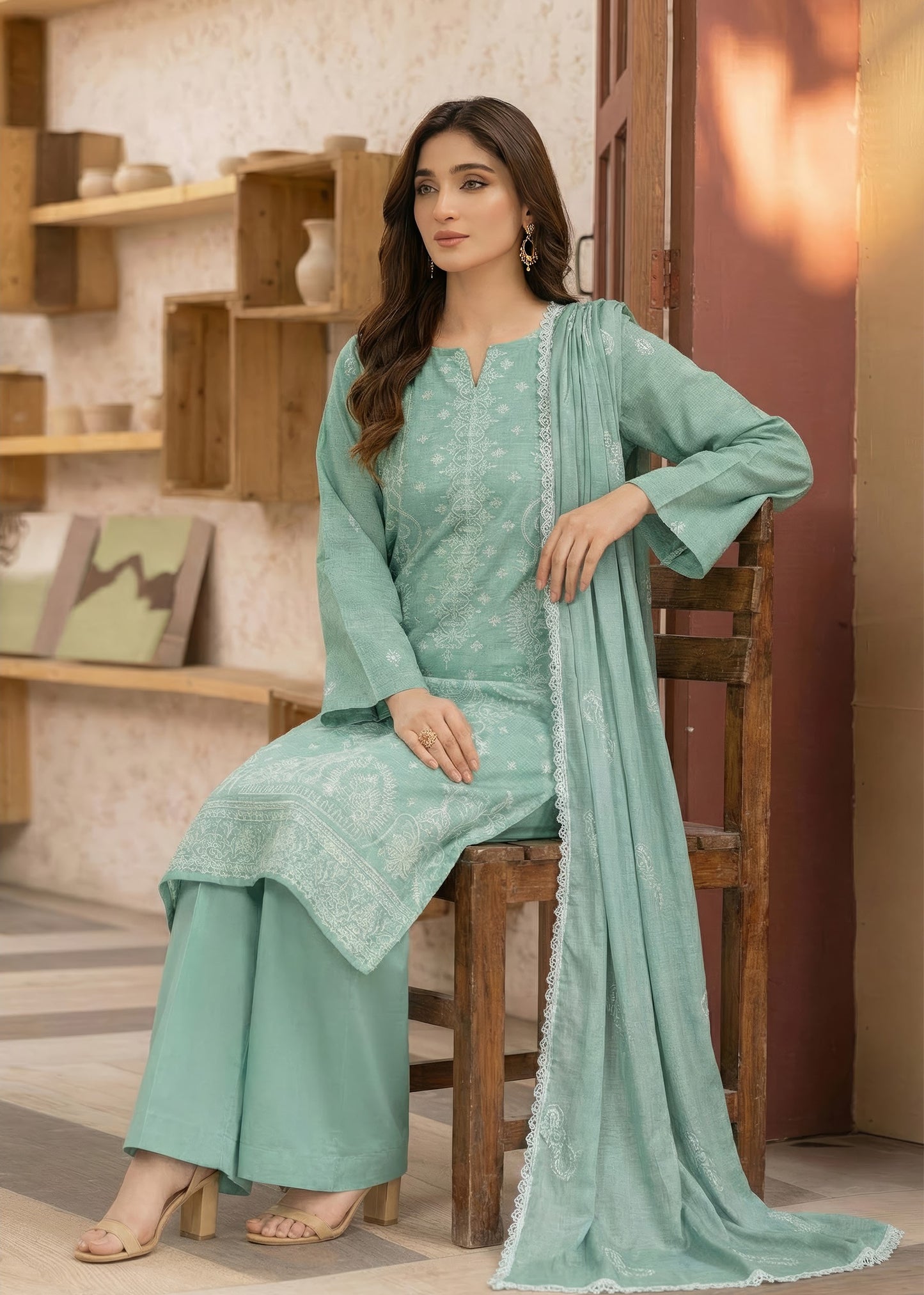 Snow White Premium Lawn 3 Piece 06