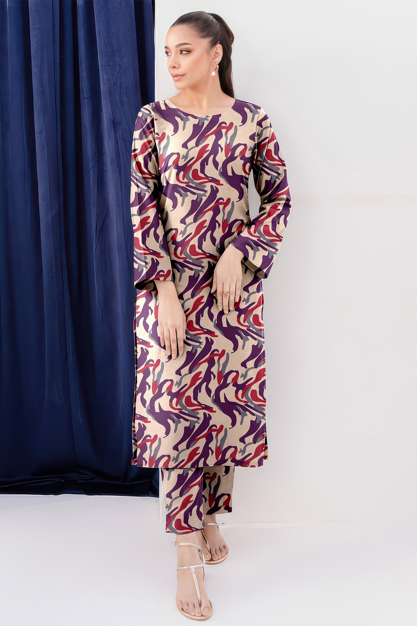 Solids Digital Printed Lawn 2 Piece 18