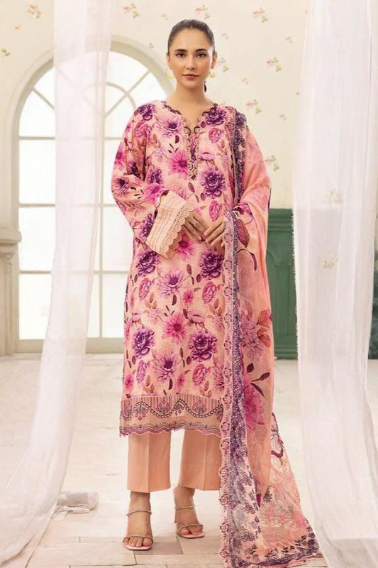 Summer Bloom Digital Printed Lawn 3 Piece 10