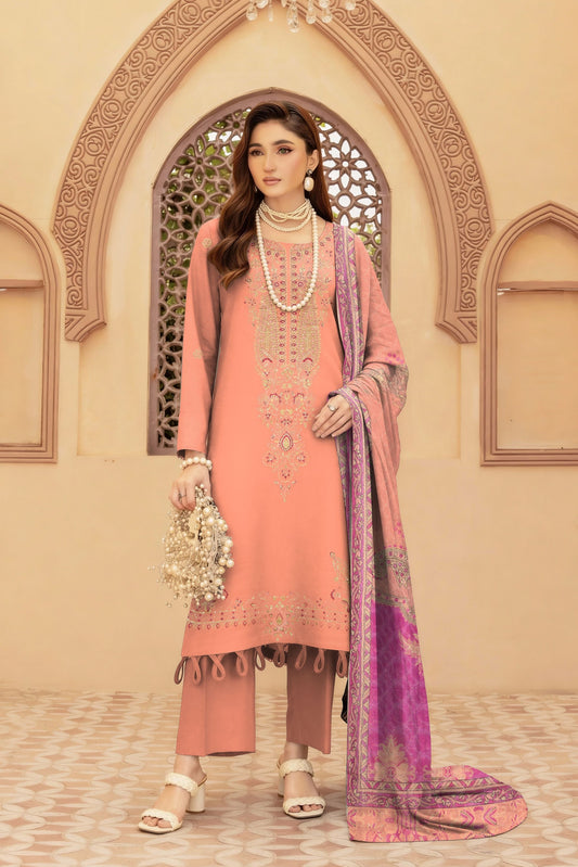 Tehzeeb Lawn bana Dora 3 Piece 02