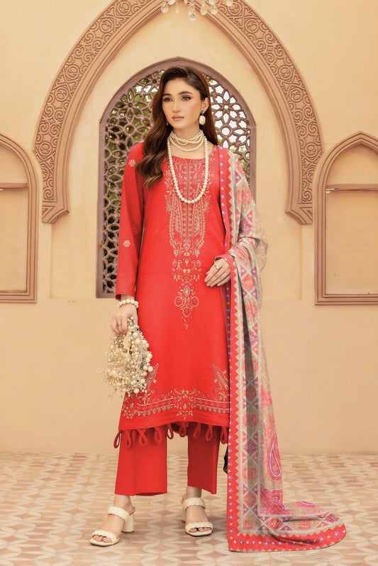 Tehzeeb Lawn bana Dora 3 Piece 05