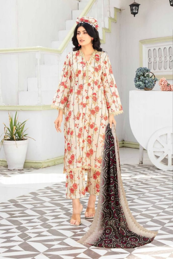 Mahak By Gul-E-Rukh 3 Piece Full Print