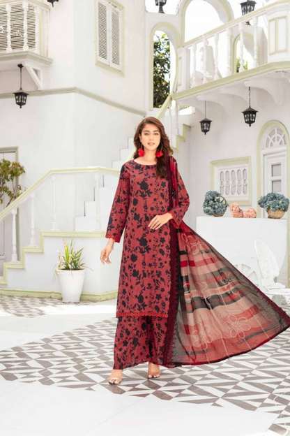 Mahak by Gul-E-Rukh 3 Piece Full Print