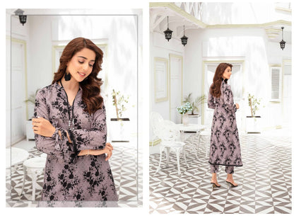 Mahak By Gul-E-Rukh 3 Piece Print - Waheed Javaid Collections