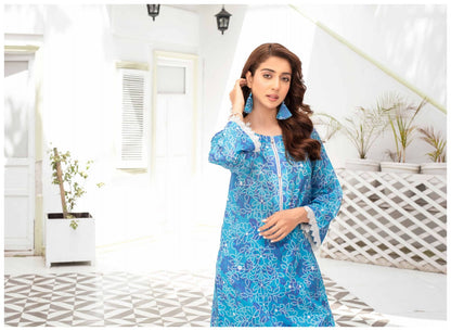 Mahak By Gul-E-Rukh 3 Piece Print - Waheed Javaid Collections