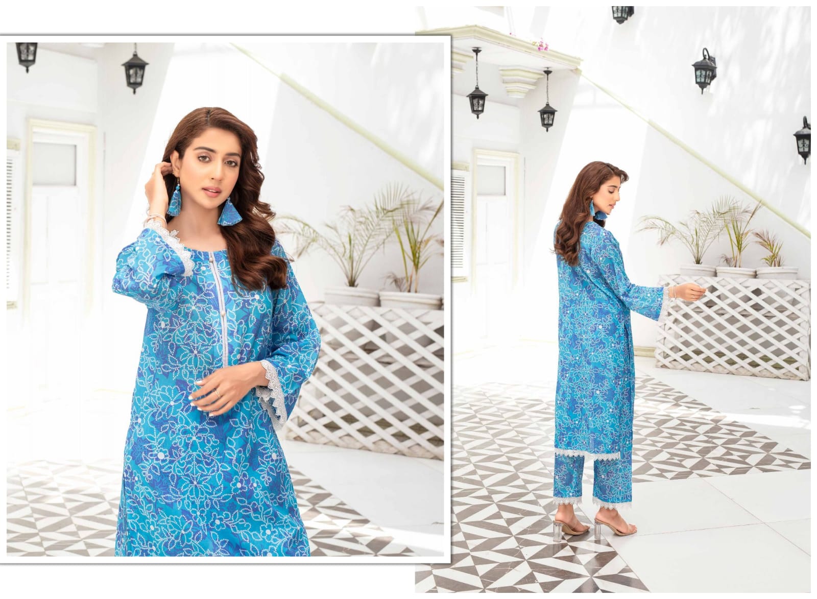 Mahak By Gul-E-Rukh 3 Piece Print - Waheed Javaid Collections