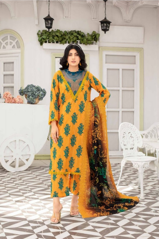 Mahak By Gul-E-Rukh 3 Piece Print