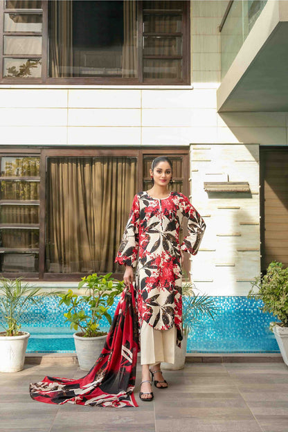 Zumra By Tawakkal 3 Piece D-1572 - Waheed Javaid Collections