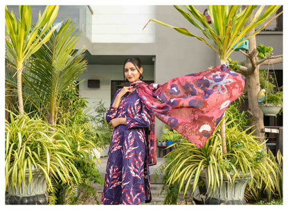 Zumra By Tawakkal 3 Piece D-1575 - Waheed Javaid Collections