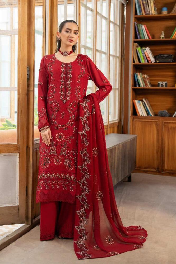 SERENE Viscose Mahay 01 - Waheed Javaid Collections