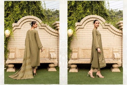 Husn E Jahan Peach Leather Mahay 03 - Waheed Javaid Collections