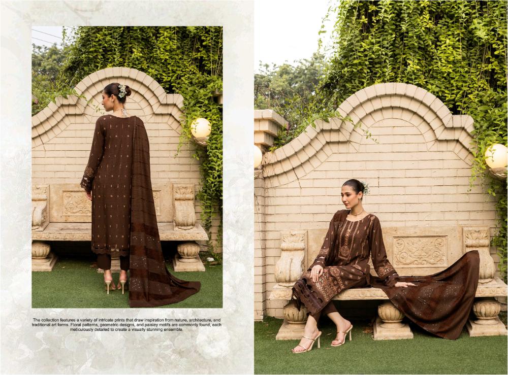 Husn E Jahan Peach Leather Mahay 04 - Waheed Javaid Collections