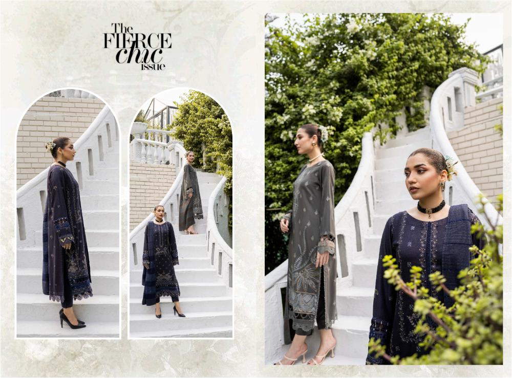 Husn E Jahan Peach Leather Mahay 05 - Waheed Javaid Collections