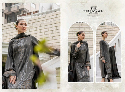 Husn E Jahan Peach Leather Mahay 07 - Waheed Javaid Collections