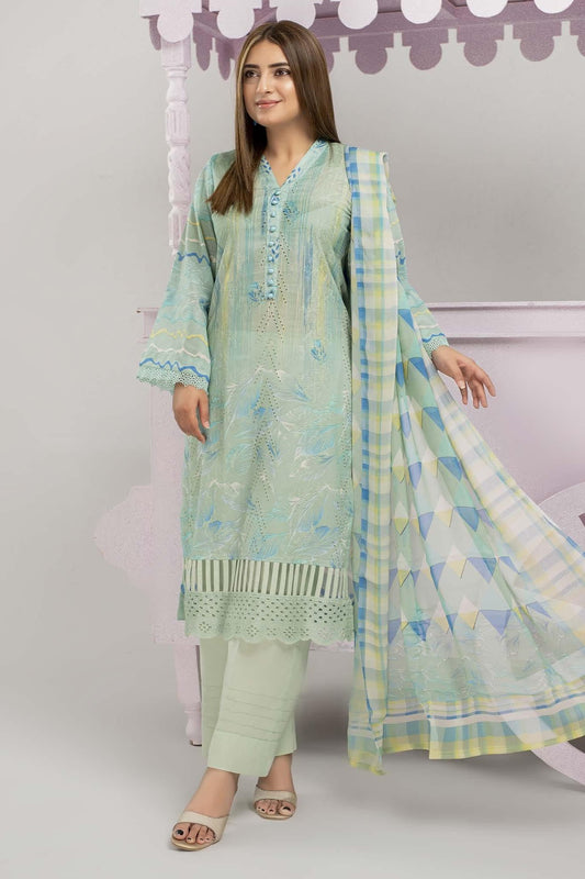 Saheliyaaan Lawn Chikenkari Chiffon Dupatta 001 - Waheed Javaid Collections