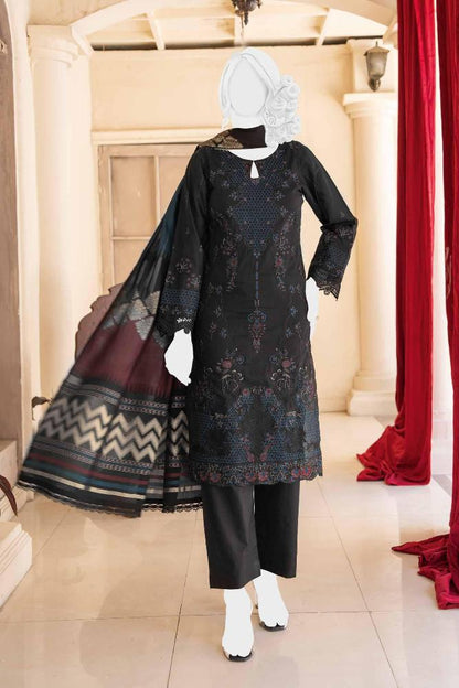 Noor e Sehar embroidered 01 - Waheed Javaid Collections