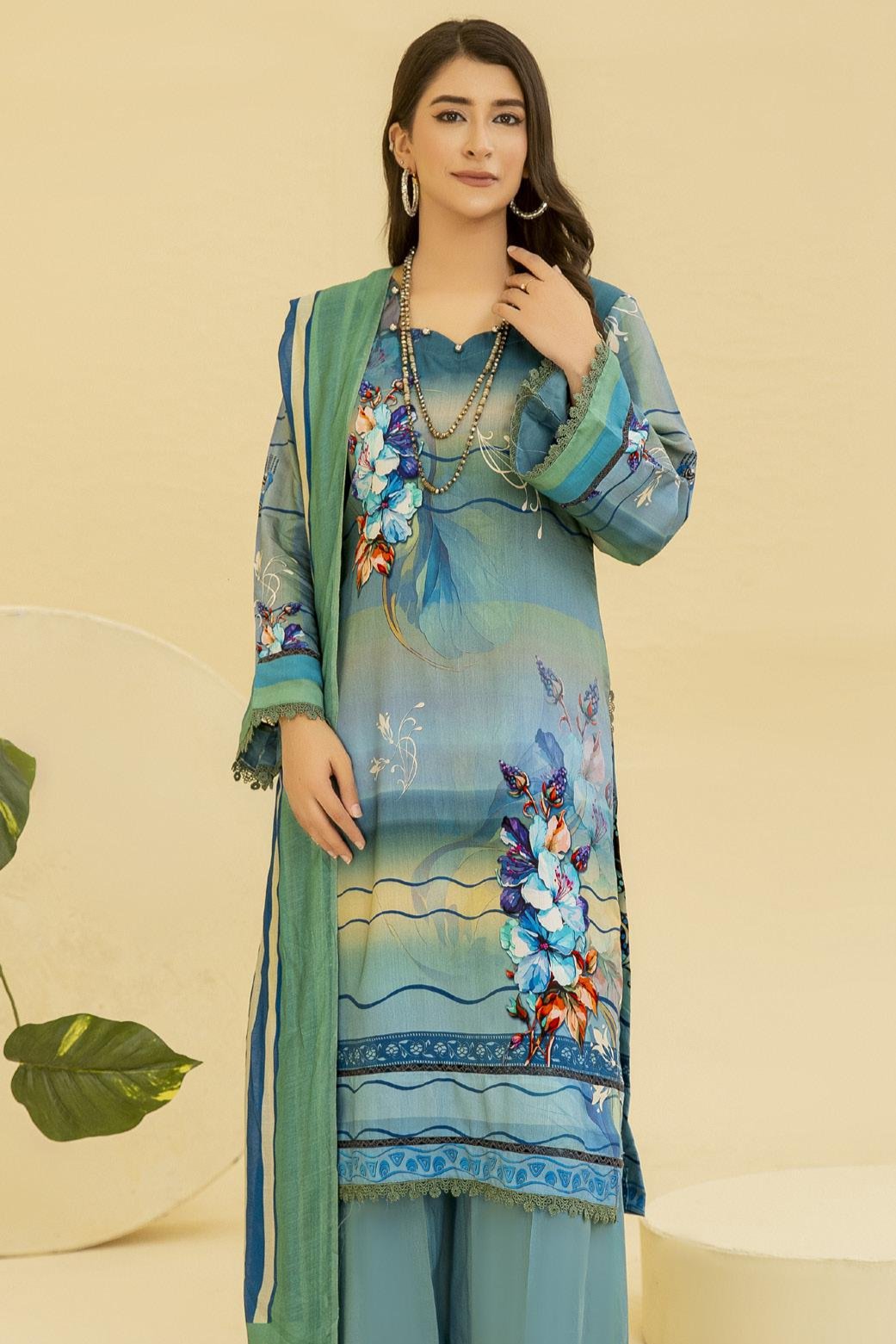 SHEIN Viscose Milli 06 - Waheed Javaid Collections