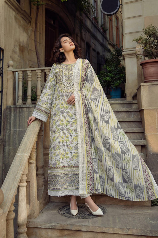 Smile Premium Lawn 3 Piece 08